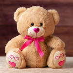 14.5" Cutie Pie Valentine Bear Beige