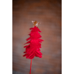 Feather Tree Pick Red added to a design or plant (Qty 1)