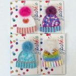 Sequin Beaded Brooch (1 pc)