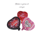 Balloons heart Shape set of 3 mixed
