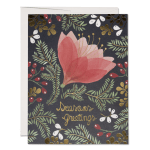 Seasons Greetings Redcap Blank Card