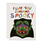 I Luff You Blank Card