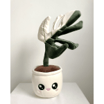 Potted Monstera Plushie