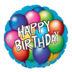 happy Birthday balloons