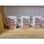 "Most Loved Teacher" Coffee mug
