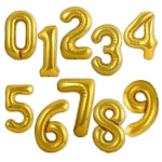 Number Helium Ball-s 33 in.