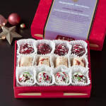 12pc Christmas Trio: Mulled Wine, Eggnog, Crunchy Candy Cane