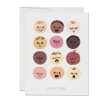 New Baby RedCap Blank Card