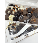 Large box of assorted hand made chocolates