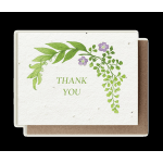 Botanical Thank You - Plantable Herb Seed Card