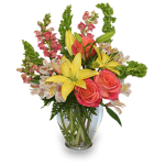 spring mix arrangement