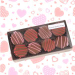 Valentines chocolate covered peanut butter cups