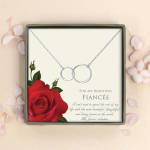Women's Infinity Necklace Valentine's Day Gift For Fiancee
