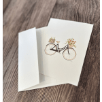 Napa Flowers & Bicycle Greeting Card by Ivy Paperie