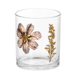 Medium Pressed Floral Tealight Holder