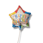 Happy Anniversary Ballons Stick
