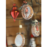 Snowflake Cardinal Ornament