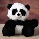 Cuddly Panda (9.5" sitting)