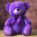 Purple Majesty Bear (14" sitting)