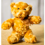 10" Sitting Beige Stuffed Bear (LOCAL PICK UP AND DELIVERY ONLY)