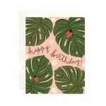 Greeting Card- Happy Birthday Lady Bugs