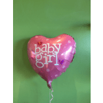 It is a girl mylar balloon