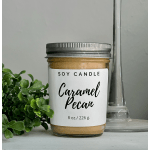 Caramel Pecan Soy Candle