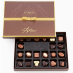 Carian's Bistro Chocolates- Gold Ribbon Box