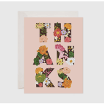 Blooming Thanks Greeting Card