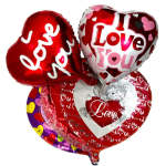 I Love You Mylar Bouquet