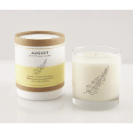 August Birth Month Flower Soy Candle 8oz.