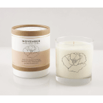 November Birth Month Flower Soy Candle 8oz