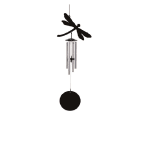 Silhouette wind chimes (Angel or dragonfly)