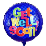 17 " Get Well Mylar