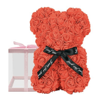 Red Rose Bear 10inch