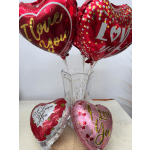 I Love U Air Filled Balloon (Medium)