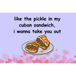 Literally Miami Postcard: Cuban Sandwich