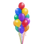 5 Latex Balloons Bouquet