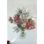 Botanical holiday card by Vivid Cottage