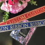 Custom Ribbon! (put custom phrase later, when asked "delivery instructions")