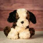 10" Blaxk and white doggie