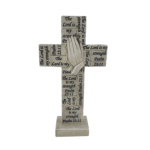 11" Resin Cross-23rd Psalm