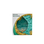 Latika Beauty - Crystal Geode Bath Bomb | Emerald | Green and Gold