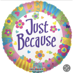 Mylar Balloon- Just Because