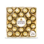 Ferrero Rocher Fine Hazelnut Chocolates 24ct