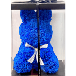 Blue bunny rose bouquet