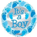 Baby Boy Foil Balloon