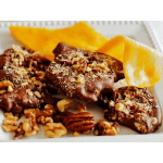 Chocolate Nut Crunch - Homemade English toffee, pecans, walnuts, Large 1/2 lb