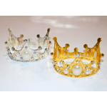 Small Crown Gold Or Silver (1pc)