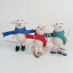 Mini Winter Ski/Skate Mouse (1 pc)